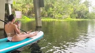 Sneaky in the Springs with Kiki Sweaty Car Sex