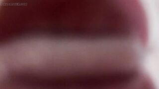 Tiny Guy Devoured by His Giantess Girlfriend Mouth Close-up