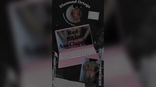 Red Bikini Ass Clapping