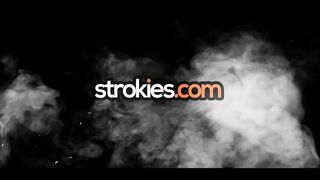 Strokies Kasey Miller Teat Suck & Handjob Finish