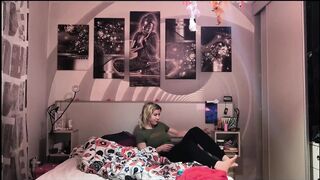 Real Couple Young Bull with Fitness Stepmom, Climax Treatment with Fucking