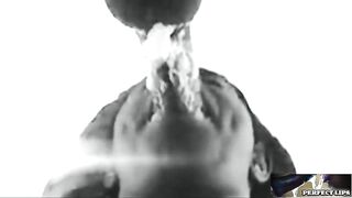 IDEAL LIPS--goes black an white with a sloppy booty MOUTH!!!