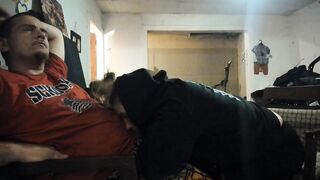 So 'coz my stepsister is your daughter means what !! Wtf suck my cock now floozy