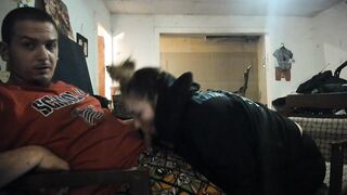 So 'coz my stepsister is your daughter means what !! Wtf suck my cock now floozy