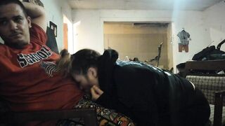 So 'coz my stepsister is your daughter means what !! Wtf suck my cock now floozy