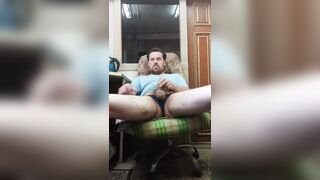 Russian gay guy masturbates his schlong!