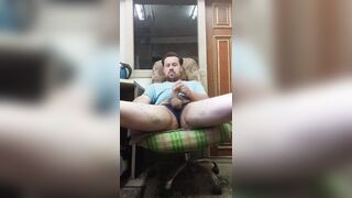 Russian gay guy masturbates his schlong!