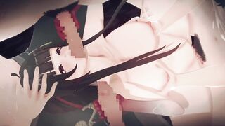 【Honkai Star Rail Lingsha】group-sex 3D Hentai Animation.(Fingering,handjob,blow job-job,sex)