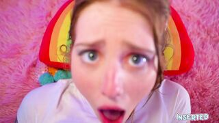 INSERTED Lucy Foxx is messy 