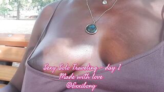 #SST DAY 1 - TITTIES AND NIPPLE PLAY IN PUBLIC ! HOW DO YOU LIKE IT ?