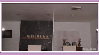 Beautifully Tall Vixens Katrina Colt & Charlotte Sins Trib Their Trimmed Cunts Together Until Orgasm