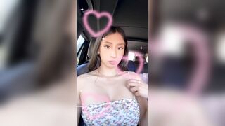 Lascivious Sona Bella Flashes Her Tits In PUBLIC!! (PRIV SNAP NUDE!)