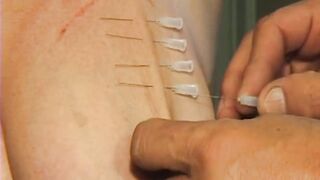 Redhead MILF Submits to Weighted Nipple Clamps