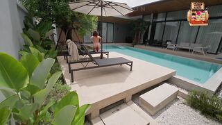 Tiny Redhead Gets Screwed Hard by Pool Cleaner