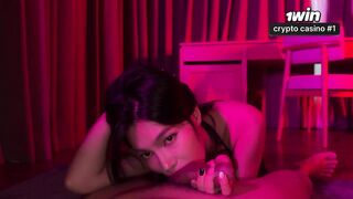 CAREFUL… The Succubus Will Come to Your House at Night, Squirt All Over Your Floor & Swallows Your Cum