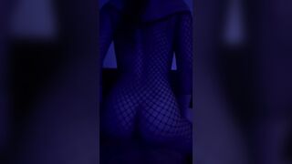 Soaked vagina jumping on my schlong.