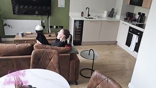 Screw my Stepmom as this chick has phone sex