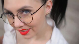 MILF Does Slippery Blowjob