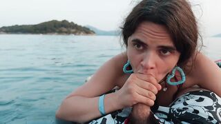 POV Risky Paradise Floatie Fellatio