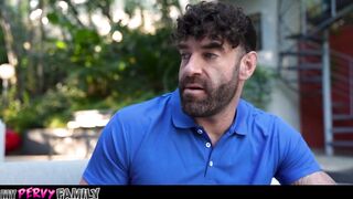 MyPervyFamily - Hot Teen Persuades Stepdad into Her Ass!? - Nicole Nichols