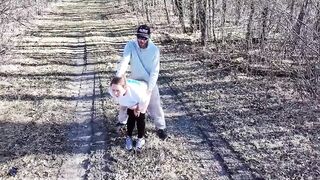 Screwed Outside Whilst a Drone Watched Us