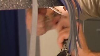 Mature MILF Gets Her Snatch Clamped and Drenched