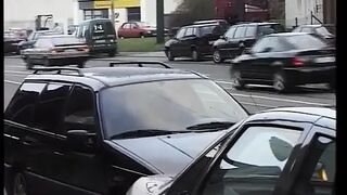 German Amateur Riding and Sucking Dick in the Car