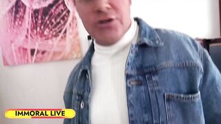 Ayda Swinger Takes Step-Daddy's Buddies Huge Dicks!