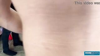 Angie Elif Takes two Big Uncut Ramrods In DP And Gets Drenched