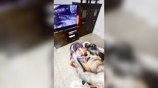 GAMING Couple? I Suck His CHUBBY SCHLONG While He Plays PS5?
