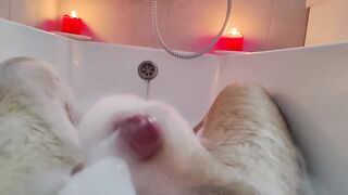 Relaxing in the Foam — Until Things Got Intense