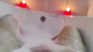 Relaxing in the Foam — Until Things Got Intense