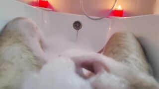 Relaxing in the Foam — Until Things Got Intense