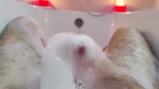 Relaxing in the Foam — Until Things Got Intense