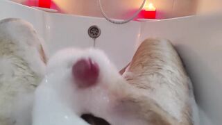 Relaxing in the Foam — Until Things Got Intense