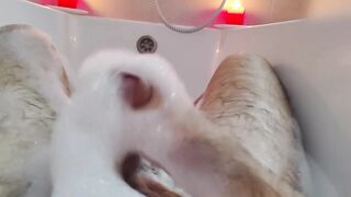 Relaxing in the Foam — Until Things Got Intense