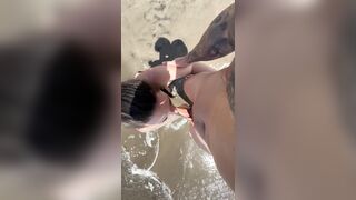 LittleFeet Likes To Play On The Beach??