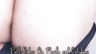 Baby Oil Anal Masturbation POV - I Stretch My Butt and Fuck Myself With a Sex-toy
