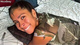 Rough POV fuck with tiny brunette Latina