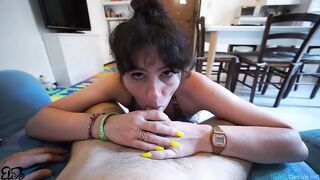 ORAL SEX-SEX AFTER A LONG TIME… CUMSHOT STRAIGHT IN MY MOUTH ?