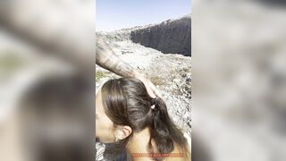 In the middle of the street I suck his rod? I want his lovely cum?