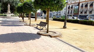 Urinate slut fucked in public park in Seville in the centre of the day - deepthroat - void urine shower - jizz flow - oral pleasure-job - twat screwing - public sex
