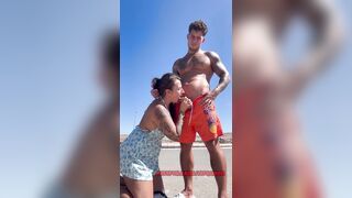 In Public? I Suck His OBESE Ramrod?
