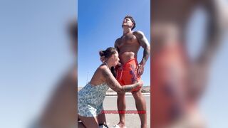 In Public? I Suck His OBESE Ramrod?