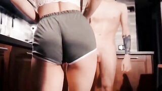 This bitch wanted to fuck, not watch a episode.