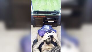 FIFA players⚽️ I suck him off until he cums on my tits