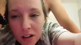 Tight Brunette Gets Screwed – Cum Inside of Her Constricted Vagina