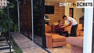 PART 1: MY BLIND STEPFATHER BRINGS HOME A SEXY MAID AND I FUCK HER ASS BEHIND HIS BACK.