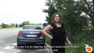 Sexy milf Virginie having a hardcore group-sex