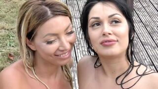 myGonzo.tv - Pool orgy with Kitty Core, Lana Vegas, Rosalina Love & more hawt pornstars